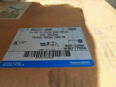 NEW Case of 1000 Sta-Kon Locking Spade Terminal Connector Pressure # RB2237-200M