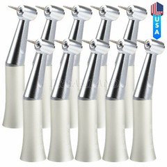 1-10 NSK Style Dental Slow Low Speed Handpiece Contra Angle 1:1 Fit FG 1.6mm Bur