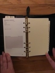 Scully Vintage 1990’s Emerald Green Leather Planner Organizer