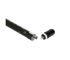 3Pocket Pink Purple Silver Aluminum LED Diagnostic Penlight Medical Pupil Gauge