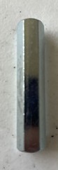 [8 Pack] Zinc Plated Steel Female 1/2” Hex standoffs 12-24 Thread x 2 1/2” Long