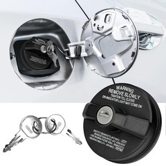 Locking Gas Cap with Key, Gas Cap Lock Compatible with Toyota 4Runner Tacoma …