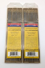 Techniweld Tungsten Electrodes 3/32″ x 7″ TU15L0937 1.5% Lanthanated Pack of 20