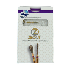 Dental MDT Gingival Curettage 878K Z298 FG ZirconIT ADJ Diamond Burs Dentistry