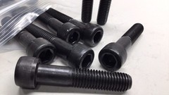 YFS CDC10050-15 Socket Head Cap Screw M10-1.5 x 50mm 12.9 (Pack Of 15) Black Pl