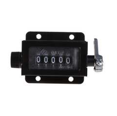 D67-F 5 Digits Mechanical Pull Stroke Counter Black Casing Resettable Counter