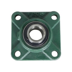 10 Pack UCF205-16 Pillow Block Flange Bearing 1″ Bore 4 Bolt Solid Base