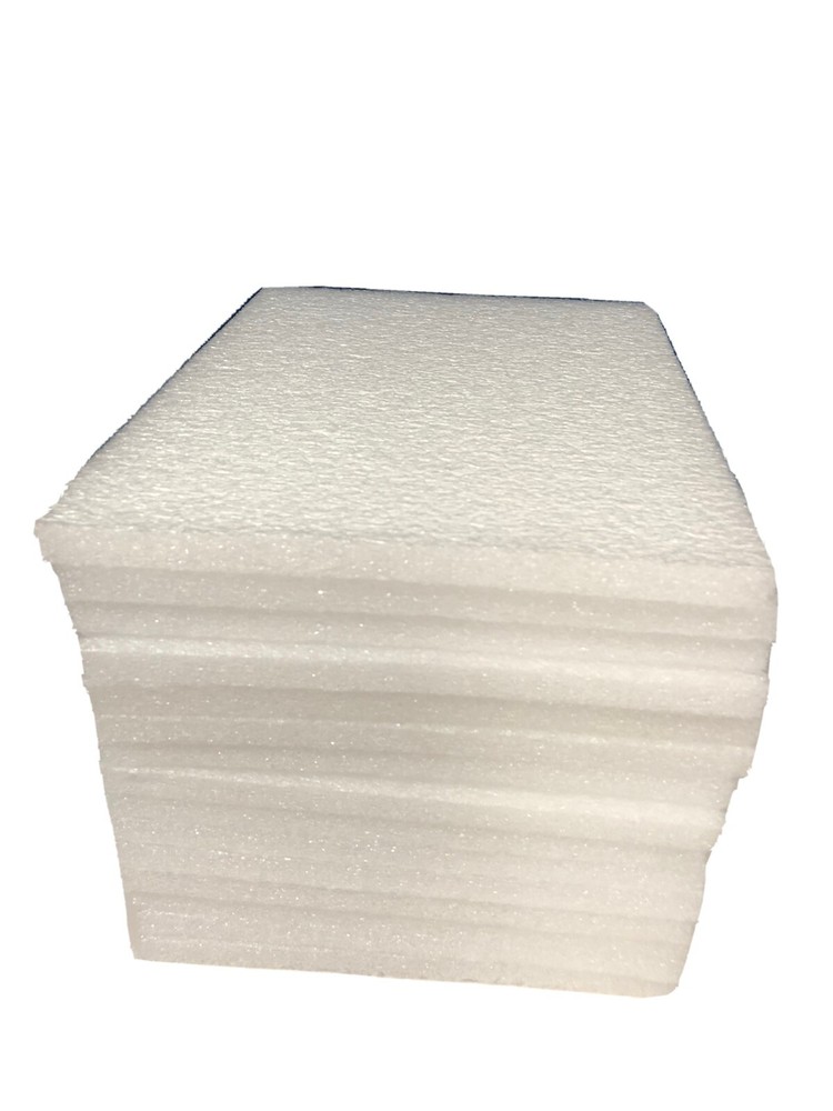 Polyethylene Foam Board Shipping/Packing,ArtsCrafts 15 pcs 11.75”X9”X 0.5”White