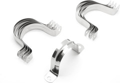 10Pcs 2 Inch Stainless Steel Conduit Clamps | Two Hole Strap, U Bracket Rigid…