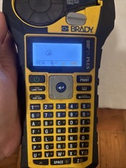 Brady BMP 21-PLUS Handheld Portable Label Printer Black Yellow – No case WORKS!