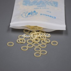 1Pack/100Pcs Dental Orthodontics Elastic Rubber Band Latex Braces 1/4″ 5.0Oz Fox