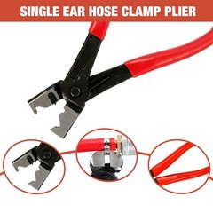 160X Single Ear Hose Clamps 304 Stainless Steel Crimp Hose Clamp Crimp Tools Kit