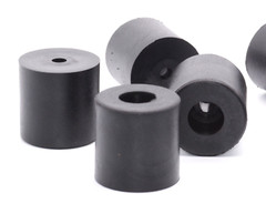 1 1/2″ x 1 1/2″ HD XL Rubber Feet Bumpers Includes 1/4″ Hardware 4 per Package