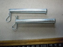 1/2 X 4 CLEVIS W/PINS Lot of 2 ~ Free Ship