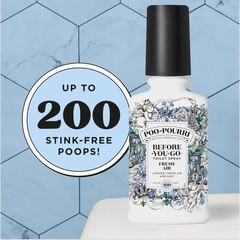 Poo-Pourri Before-You-Go Toilet Spray, Fresh Air, 4 Fl Oz, Up to 200 Uses, Ba…