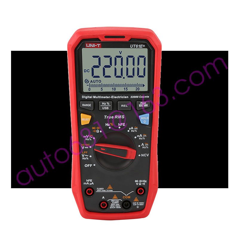 UNI-T UT61E+ 1000V True RMS Digital Multimeter USB Data hold/backlight