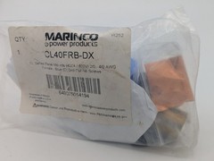 Marinco CL Series CL40FRB-DX OEM Female Inlet Panel Mounts Blue 400A 600V
