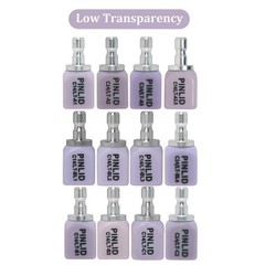 US C14 LT Glass Ceramic Blocks Lithium Disilicate CAD/CAM Cerec Blocks 5Pcs/Box