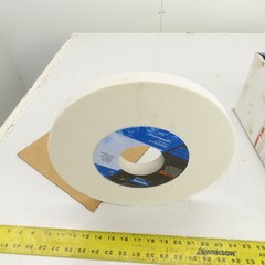 Norton 12″ OD x 1″ Thick 38A60-IVBE Tool Room Grinding Wheel 2070RPM 3″ Arbor