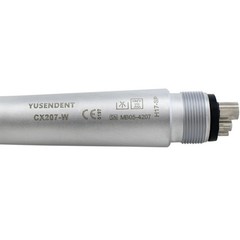 COXO Dental High Speed Handpiece 4 Hole Air Turbine CX207-W 3 Spray Push Button