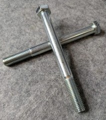 2PK 3/4″ – 10 UNC 8″ Long 2″ Partially Threaded Steel Grade 5 ZC3 Hex Head Bolts