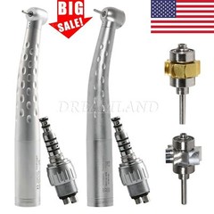 KAV Style Dental High Speed Handpiece and 4 Hole Quick Coupler 360° Swivel CY