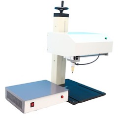 Pneumatic Metal Marking Machine 12x8in Engraving Logo Machine with Rotary Tools