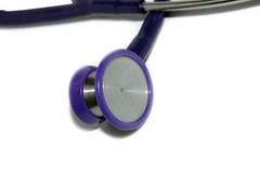 Professional Cardiology 2-sided Stethoscope Purple, S18, Life Limited Warranty