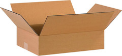 16 X 12 X 4 Corrugated Cardboard Boxes, Flat 16″L X 12″W X 4″H, Pack of 25 | Shi