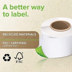 1 ROLL DYMO 1744907 COMPATIBLE SHIPPING LABELS, 4X6, 4XL, 220 LABELS PER ROLL