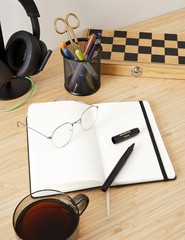 Moleskine Classic Notebook and Kaweco Roller Pen Bundle, Large, Ruled, Black,…