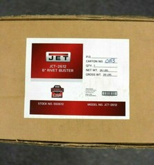 Jet JCT-2612 6″ Rivet Buster, #550612, Made in USA, Brand New