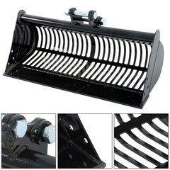 Screening Bucket Attachment For 0.8-1.5 TonMini Excavator 800mm