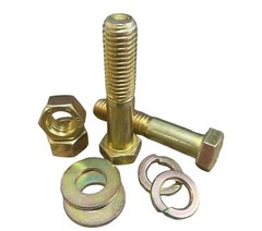 1,250 pcs Grade 8 Coarse Thread Nut Bolt & Washer Assortment Kit w/ Metal Drawer
