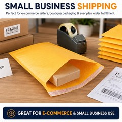 Kraft Bubble Mailer #3 8.5×14.5 Padded Paper Shipping Envelope 8.5″x14″, Qty 500