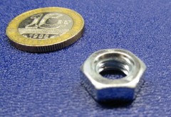 Zinc Plate Steel Grade 2 Hex Nut, RH 5/16″-18 x 3/16″ Height x 1/2″ W 300 Pcs