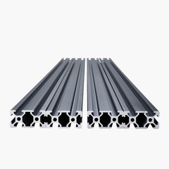 VEVOR 4PCS 39.4 in (1000 mm) T Slot 2040 Aluminum Extrusion Anodized Linear Rail