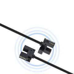 DC5-24V NPN/PNP Slotted Optical Switch Photoelectric Sensor With 1 Meter Cable