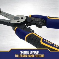 IRWIN VISE-GRIP 7-in-1 Wire Stripper Crimper Cutter Electrician Hand Tool