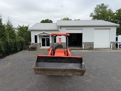 KUBOTA L39 LOADER BACKHOE – 4X4 – 12 SPD GLIDESHIFT – COUPLER – AUTO LEVEL