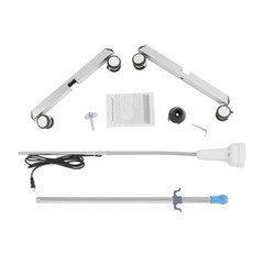 30W Adjustable Height LED Examination Light Floor Standing Examination Lamp 360°