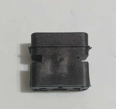 Black Wire Net Connector by JOT. 12 in pack. You get 4 packs Total 48 connectors