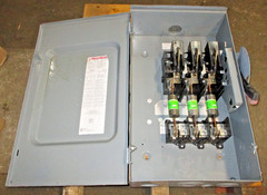 Square D H364RB Type 3R 200A Heavy Duty Safety Switch 125A Fuse 53450NADC