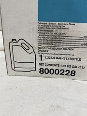 Monogram Clean Force D24 22 Multi-Quat Sanitizer 1.32 Gal 5L Ecolab 8000228 New