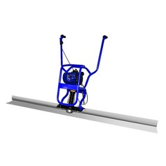 1.2HP Vibrating Concrete Power Screed Finish Engine Gas 4 Stroke 7ft Screed
