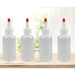 8pcs bottle tops Scale Squeeze Bottle Hair Dye Bottle