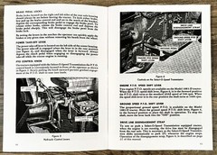 Ford Series 1801-D Diesel Industrial Tractor Owners Operators Manual Book