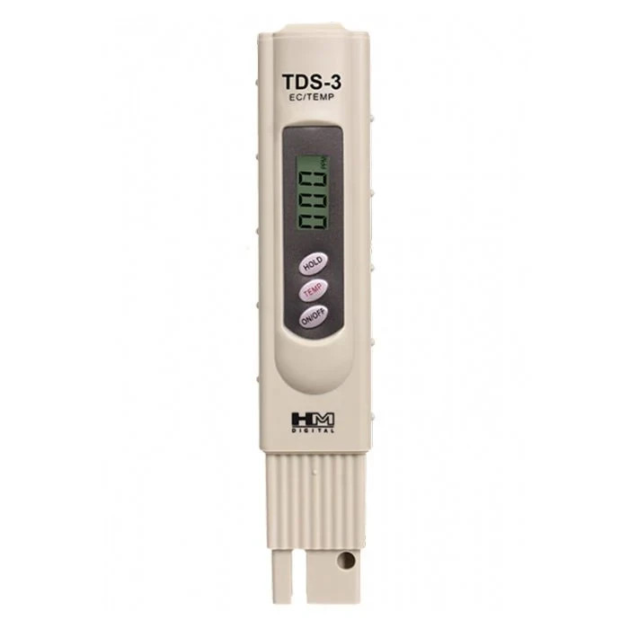 HM Digital TDS-3 Meter, 0-9990 ppm Water Purity Quality TDS Tester TDS3 NEW