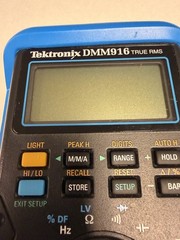 Tektronix DMM916 True RMS Digital Multimeter w/ Original Leads & Case Tested