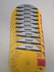 Dewalt Thin Cut-Off Wheel DWAFV 8919 9″ X 5/64″ X 7/8″ 10 Pack New No Box